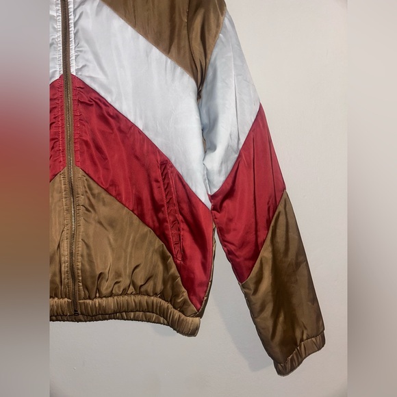 Colorblock Bomber Jacket - Picture 2 of 4